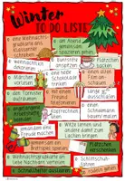 Vorschau - Mal- und Bastelvorlagen - To do Liste Winter - Seite 2