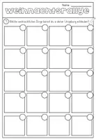 Vorschau - Stundenentwürfe - Lernwerkstatt - Weihnachten - Stationsarbeit für die 2. Klasse ( Deutsch, Mathe, Kunst) - Seite 3