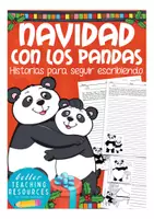 Vorschau - Arbeitsblätter - Navidad con los pandas Spanisch Weihnachten - Geschichten schreiben - Deckblatt