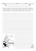 Vorschau - Arbeitsblätter - Navidad con los pandas Spanisch Weihnachten - Geschichten schreiben - Seite 1