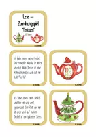 Vorschau - Spiele - Lesezuordnungsspiel Teekannen, 2. Klasse - Seite 1