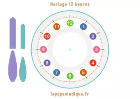 Aperçu - Apprentissages en autonomie - Apprendre à lire l'heure horloge - Page de couverture