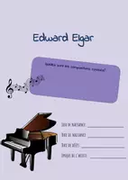 Aperçu - Feuilles d'exercices - Edward Elgar - Feuille de travail - Page de couverture