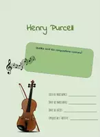 Aperçu - Feuilles d'exercices - Henry Purcell - Feuille de travail - Page de couverture
