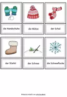 Vorschau - Fördermaterial/Inklusion - Wort-Bild-Karten Winter #edukilights22 - Seite 3