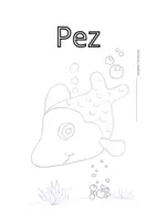 Vista previa - Manualidades / Dibujos para colorear - Animales del Mar - página 3