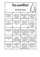 Vorschau - Arbeitsblätter - Schreibanlässe / kreatives Schreiben Dezember (einzeln) - Seite 3