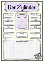 Vorschau - Unterrichtsreihen - Geometrische Körper - Steckbrief Zylinder - Mathe - Geometrie - Differenziert - Seite 1