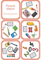 Vorschau - Spiele - Picture Match - Schulsachen und Ziffern - Seite 2