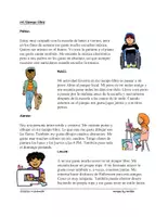Vorschau - Arbeitsblätter - Mi tiempo libre lectura con clave (Spanisch lernen) - Deckblatt