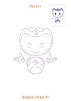 Aperçu - Jeux - Coloriage robot cycle 1 - Page 2