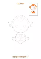 Aperçu - Jeux - Coloriage robot cycle 1 - Page 3