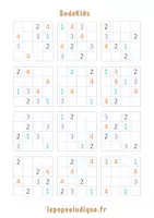 Aperçu - Jeux - Sudoku cycle 2 - Page 2