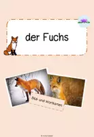 Vorschau - Arbeitsblätter - Fuchs Materialpaket - Deckblatt