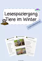 Vorschau - Arbeitsblätter - Tiere im Winter - Materialpaket - Seite 2