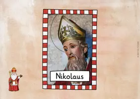 Vorschau - Präsentationen/Tafelbilder - 🎅 Nikolaus - Buntes Tafelmaterial (differenziert) - Seite 2