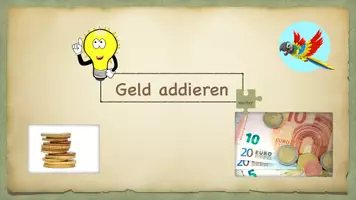Vorschau - Interaktives Material - Rechnen mit Geld interaktiv - Deckblatt