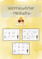 Vorschau - Fördermaterial/Inklusion - Materialpaket Minihefte zum Schreiben - Deckblatt