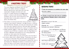 Vorschau - Aufgabenkarten - Christmas - Reading Task Cards (inkl. Lösungen und Vokabelliste) - Seite 3
