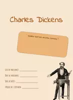 Aperçu - Feuilles d'exercices - Charles Dickens - Feuille de travail - Page de couverture