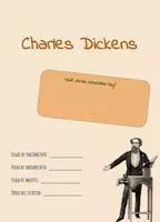 Aperçu - Feuilles d'exercices - Charles Dickens - Feuille de travail - Page de couverture