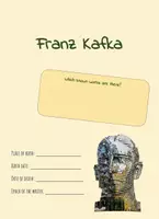 Aperçu - Feuilles d'exercices - Franz Kafka - Feuille de travail anglais - Page de couverture