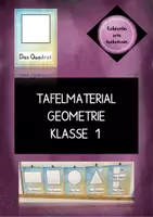Vorschau - Poster - Tafelmaterial Geometrie (Formen) Klasse 1 - Deckblatt