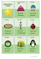 Vorschau - Spiele - weihnachtliches Lesespiel - Seite 1