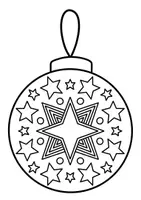 Vorschau - Mal- und Bastelvorlagen - 15 Mandala Weihnachtskugeln zum Ausmalen 🎄 - Seite 1