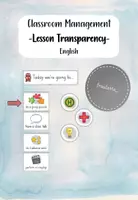 Vista previa - Tarjetas / Manipulativos - Lesson Transparency - English - Transparencia - Portada