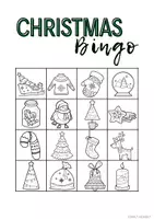 Vista previa - Juegos / Gamificación - Christmas Bingo Boards - página 1