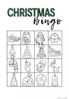 Vista previa - Juegos / Gamificación - Christmas Bingo Boards - página 2
