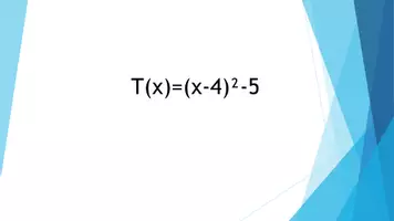 Vorschau - Präsentationen/Tafelbilder - Mathematik - Terme - Extremwerte: Quadratische Ergänzung - Seite 1