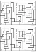 Vorschau - Arbeitsblätter - Farbenspiel - logisches Denken - Seite 3