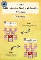 Vorschau - Spiele - Erkläre ohne diese Worte (Begriffe beschreiben) - Weihnachten - Deckblatt