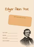 Aperçu - Feuilles d'exercices - Edgar Allan Poe - Feuille de travail anglais - Page de couverture