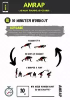 Vorschau - Arbeitsblätter - AMRAP I - 10 Minuten Workout für Kl. 5 - Seite 2
