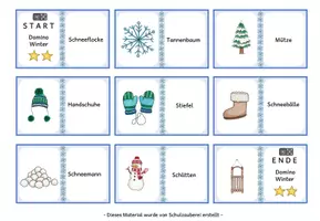 Vorschau - Spiele - Winter Domino von schulzauberei - Seite 2