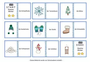 Vorschau - Spiele - Winter Domino von schulzauberei - Seite 3