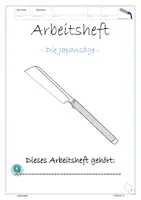 Vorschau - Arbeitsblätter - Japansäge - Werkzeugkunde (Arbeitsheft) - Seite 1