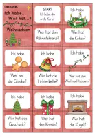 Vorschau - Spiele - Ich habe... Wer hat? Lesespiel Weihnachten (DaZ) - Seite 2