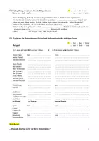 Vorschau - Arbeitsblätter - Präpositionen mit Dativ - Übungsblätter A2 - Seite 1