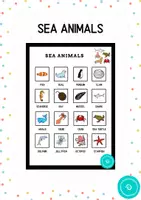 Vista previa - Hojas de trabajo - Animals pack (pictos) - página 1