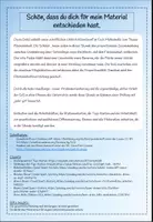 Vorschau - Stundenentwürfe - Flächeninhalt - Schriftlicher Unterrichtsentwurf Mathe inkl. ABs - Seite 1