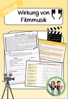 Vorschau - Stundenentwürfe - Wirkung von Filmmusik - Deckblatt