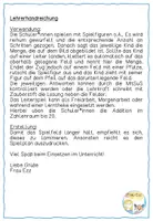 Vorschau - Stationenlernen - Leiterspiel - Addition bis 20 - Seite 1