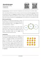 Vorschau - Arbeitsblätter - Arbeitsblatt "Atombindungen mit Erklärvideo, Lösungen und Onlineübungen - Deckblatt