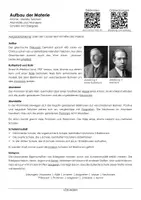 Vorschau - Arbeitsblätter - Arbeitsblatt "Aufbau der Materie" mit Erklärvideo, Lösungen und Onlineübungen - Deckblatt