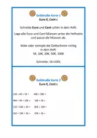 Vorschau - Stationenlernen - Kartei Geldmaße Klasse 1 2 3 4 - Seite 3