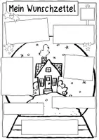 Vorschau - Arbeitsblätter - Meine kreativen Wunschzettel in Sketchnotes - Seite 2